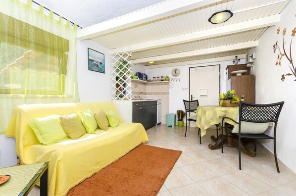 House | Living room - House Silvana (Postira)