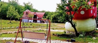 House Fairytale Village Mushroom  