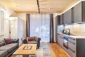 Interior - Apartment "Studio Mühle" with Mountain View and Wi-Fi (Scharnitz)