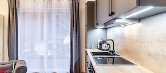 Appartement 'Studio Mühle' met bergzicht en wifi