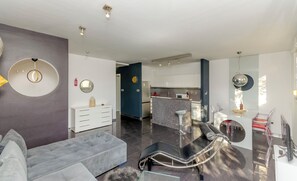 Apartment (A1) | Living area - Apartment Black Star (Split)