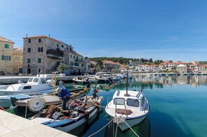 City view from property - Apartments Marina (Postira)