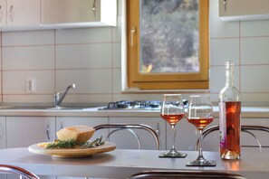House | Private kitchen - House Irena (Postira)