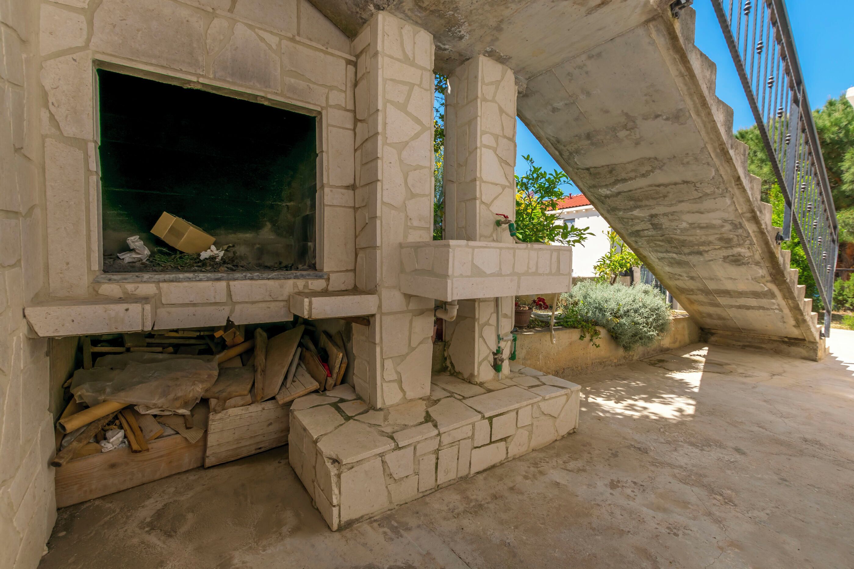 Aire de pique-nique/barbecue