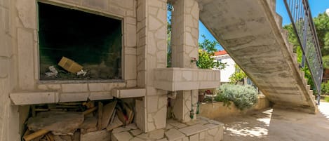 Aire de pique-nique/barbecue