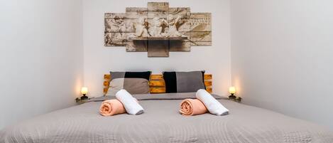 Apartment (A1) | Bügeleisen/Bügelbrett, kostenloses WLAN