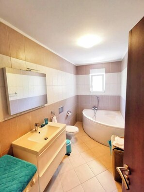 Apartment (A1) | Bathroom | Shower - Apartment Petra (Rab)