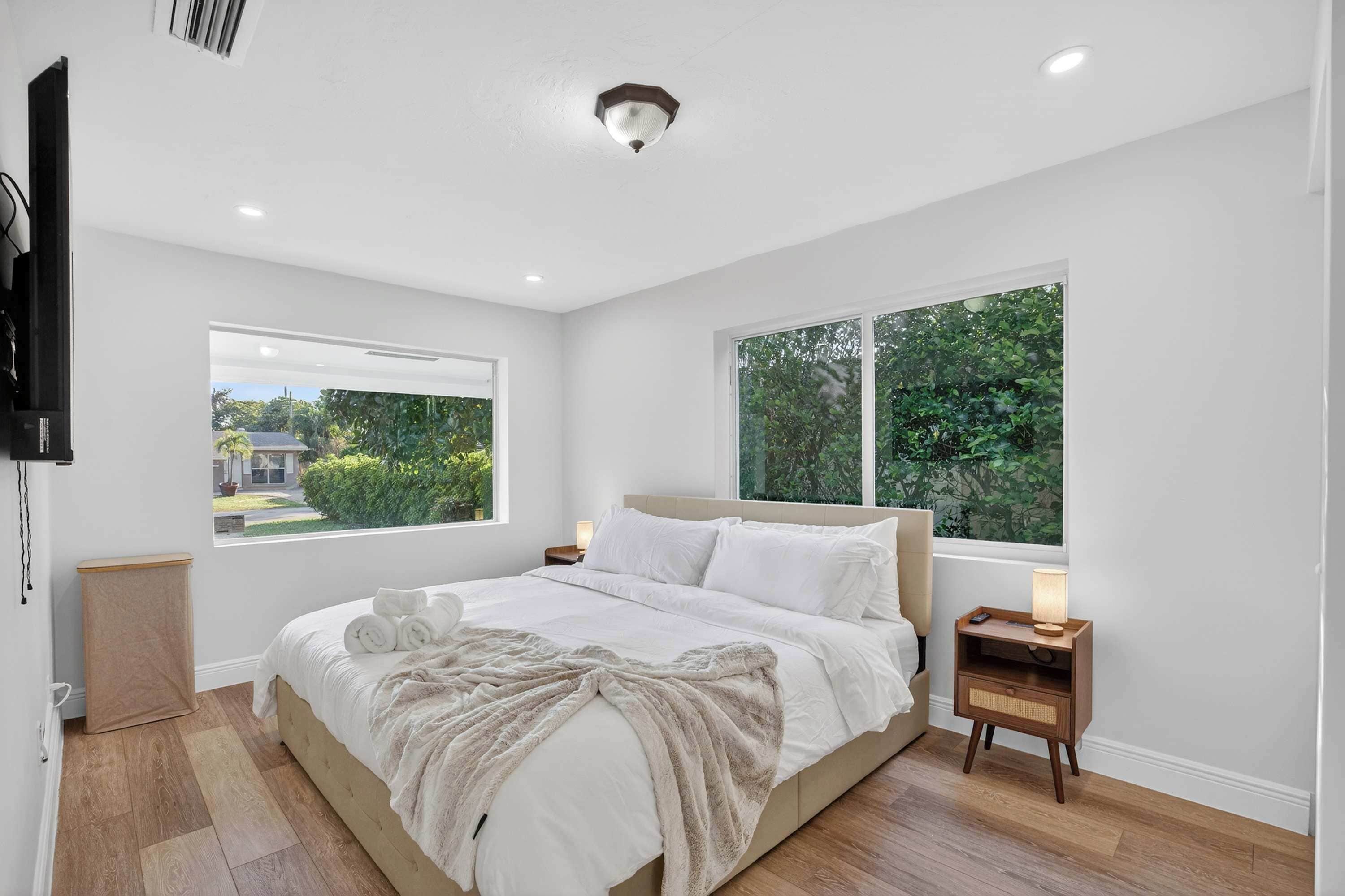 單棟房屋, 多  張床, 可使用泳池, 花園景 (Evergreen Retreat) | 3 間睡房、獨特設計、獨特裝修、床單