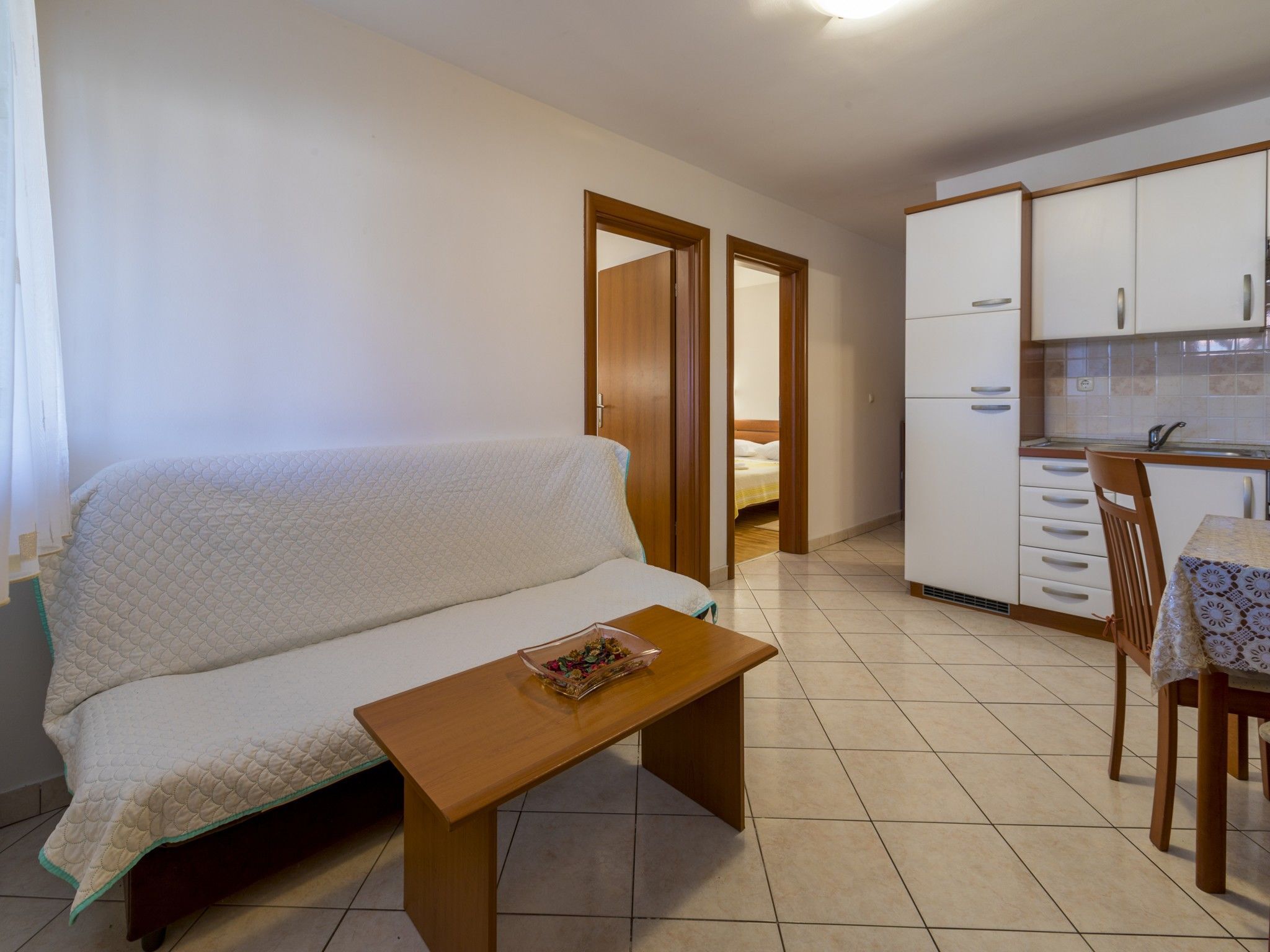 Apartment (A1) | Private kitchen | Fridge, oven, stovetop, espresso maker