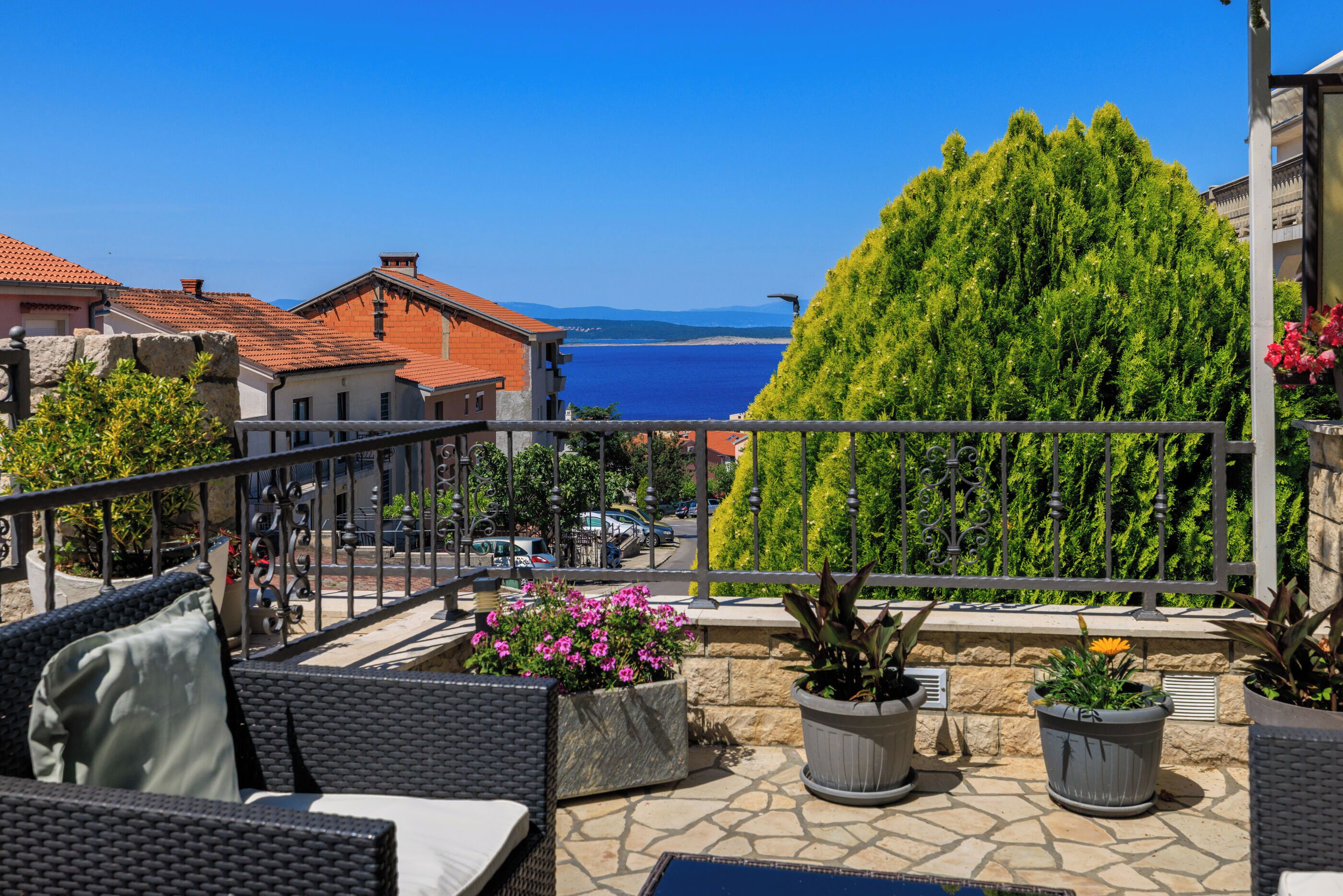 Apartamento (A1) | Terraza o patio