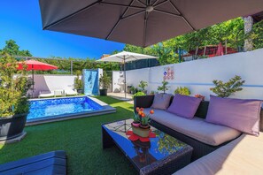 Terrace/patio - Apartments Grozdana (Crikvenica)