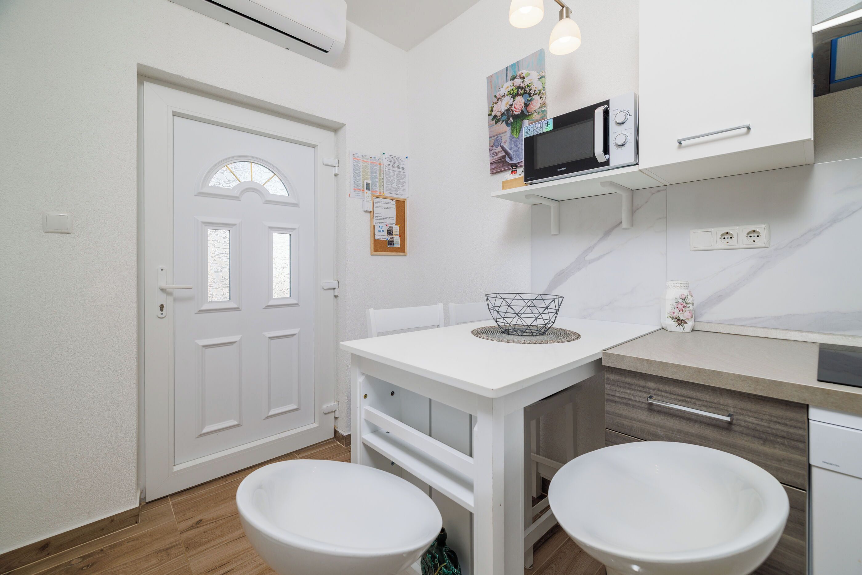 アパートメント (A3) | 専用キッチン | 冷蔵庫、コンロ、食器洗い機、エスプレッソマシン