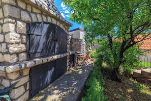 Terrace/patio - Apartments Vjenceslava (Senj)