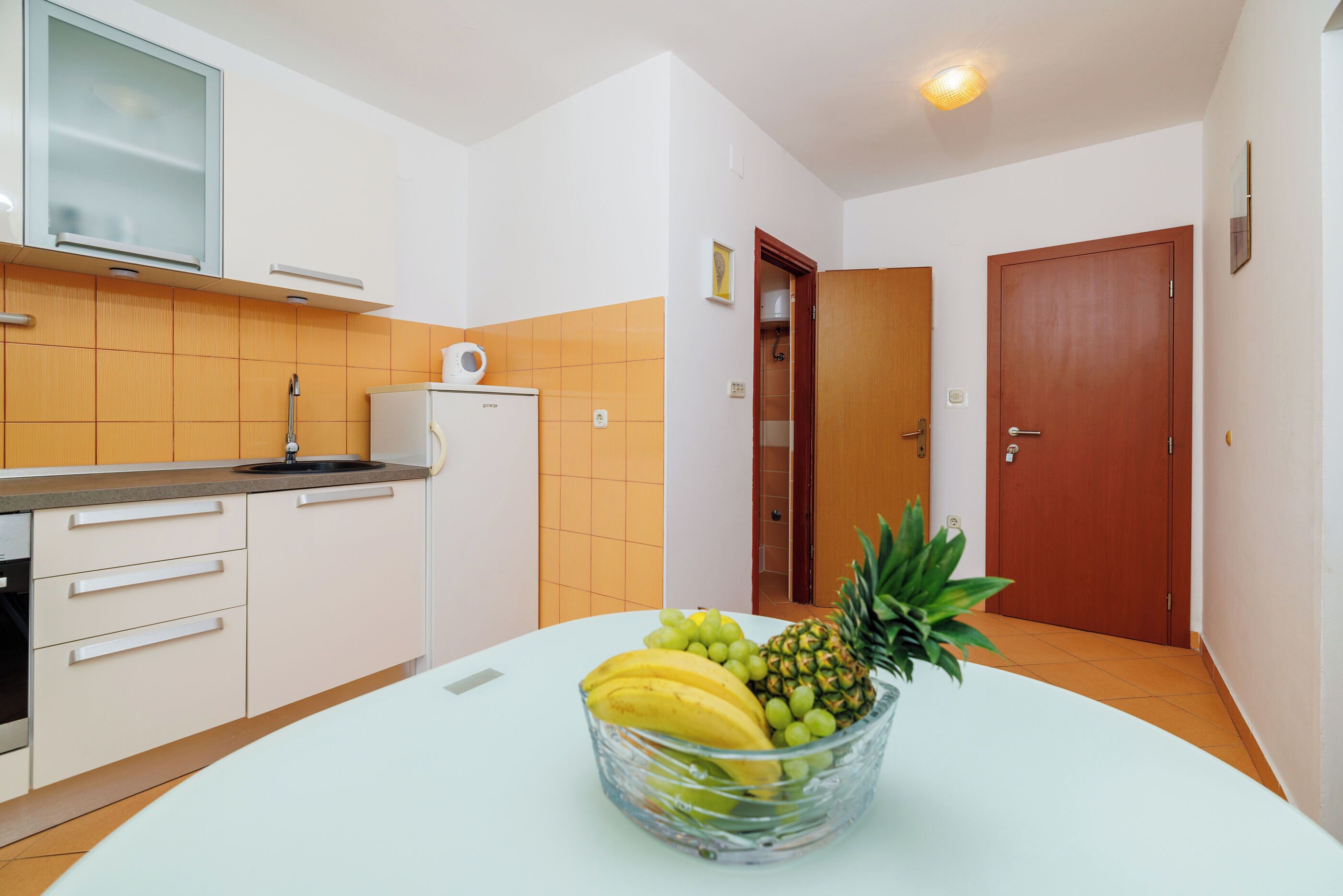 Apartment (A3) | Private kitchen | Mini-fridge