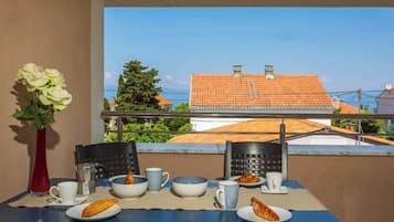 Apartment (A1) | Blick auf das Wasser