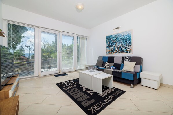 Apartment (A1) | Living room - Apartment Villa Sara (Crikvenica)