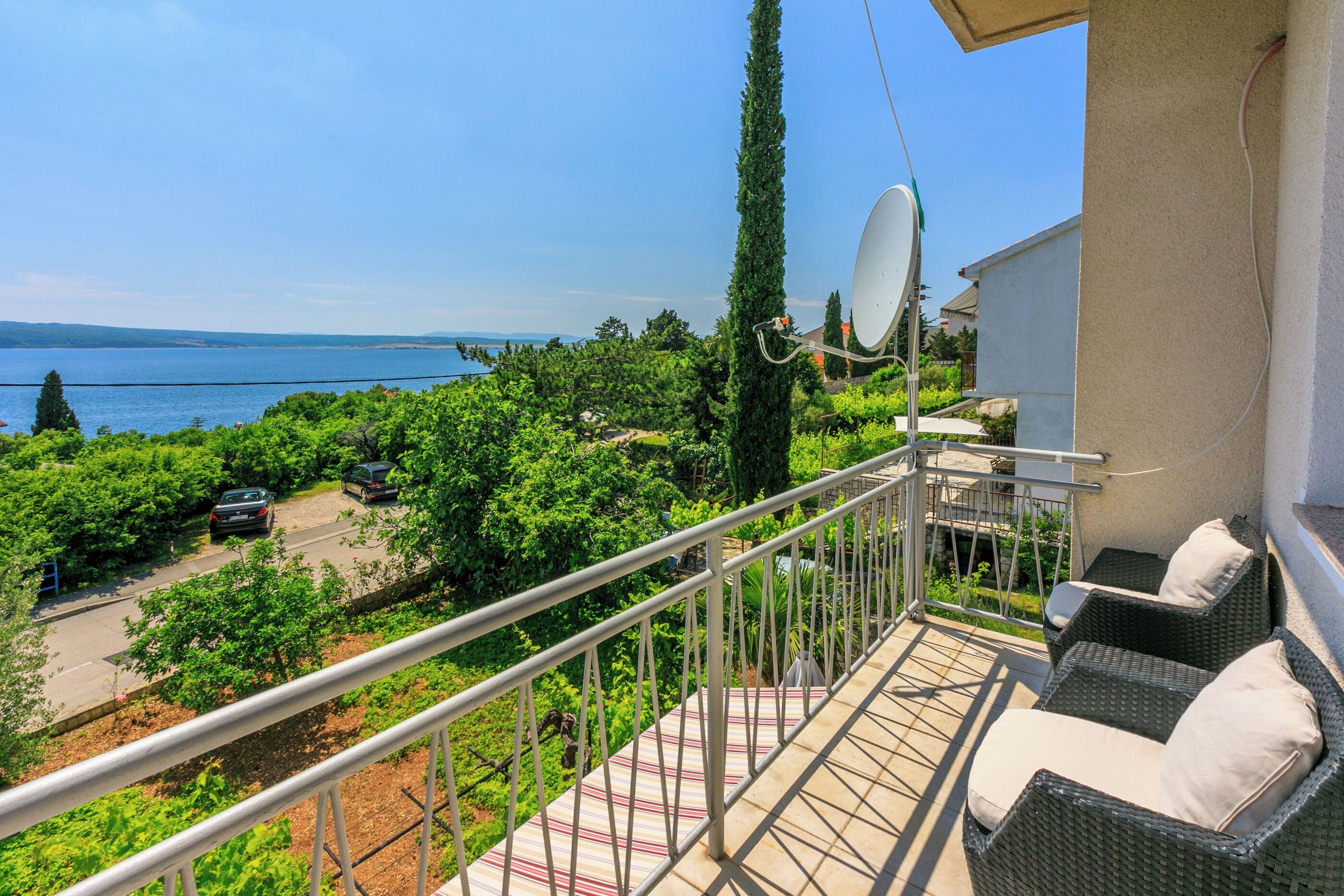 Apartment (A1) | Blick auf das Wasser