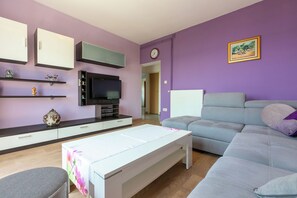 Apartment (A1) | Living room - Apartment Mariposa (Crikvenica)