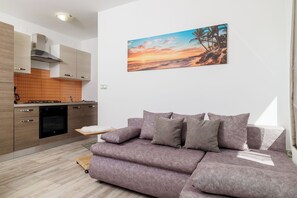 Apartment (A1) | Living room - Apartments Luna (Crikvenica)