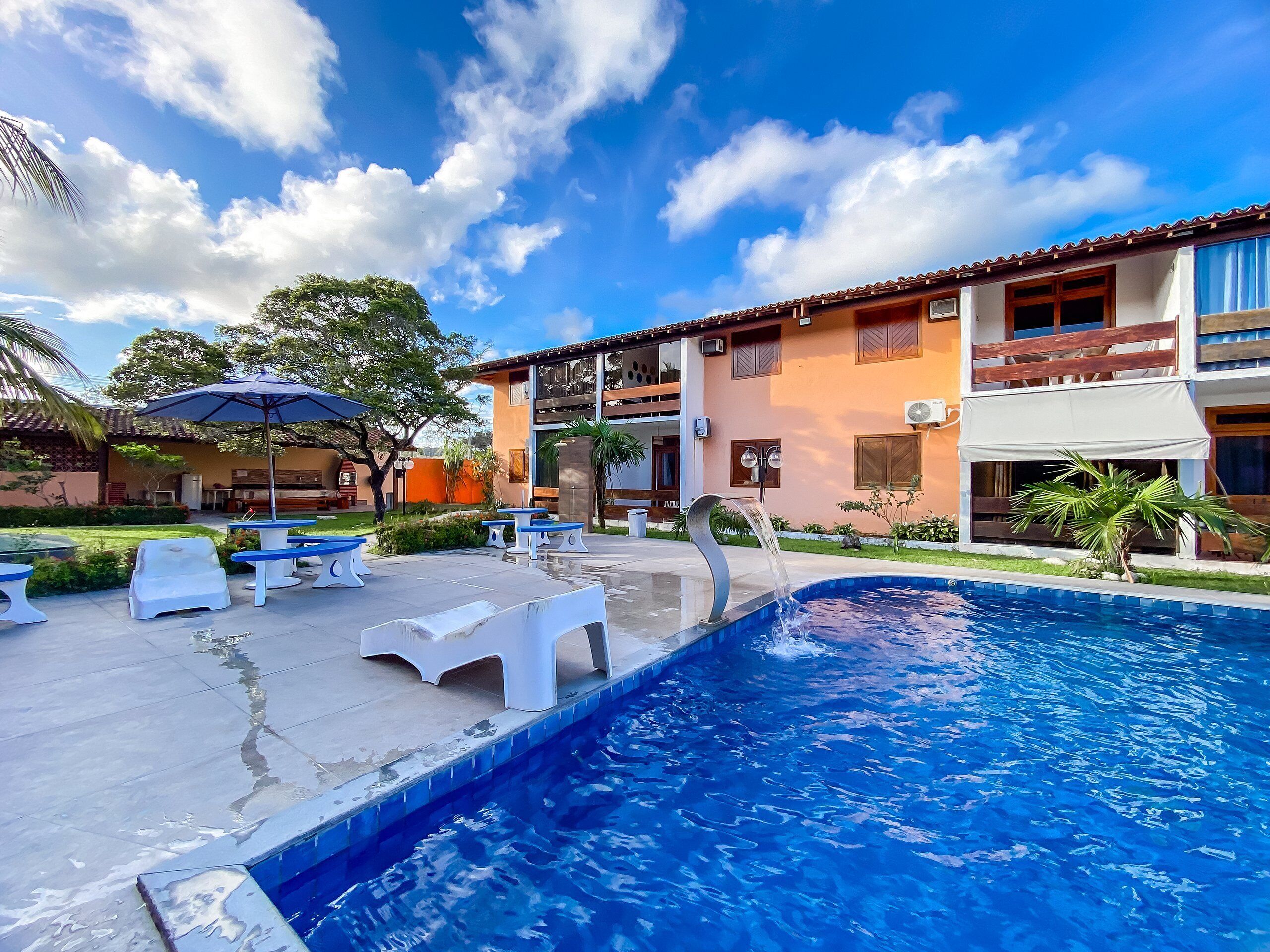 Alberca al aire libre 