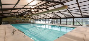 Indoor pool, a heated pool - Pointe Royale Townhome | Garage | No-Step Entry (Branson)