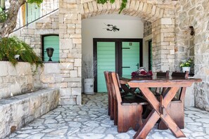 House | Terrace/patio - House Ston (Orebic)