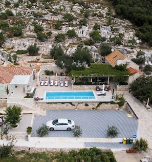 Aerial view - House Ston (Orebic)