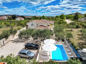 Aerial view - House Anna (Pakostane)