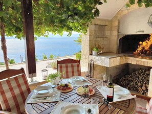 House | Water view - House Majda (Nerezise)