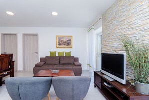 Apartment (A1) | Living room - Apartment Jasna By the sea (Baska)