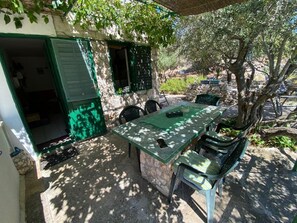 Outdoor dining - House Kornati Robinzon (Murter-Kornati)