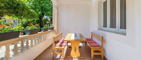 Appartement (A1) | Terrasse/patio