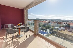 Terrace/patio - Apartments Villa AS Jezera (Tisno)