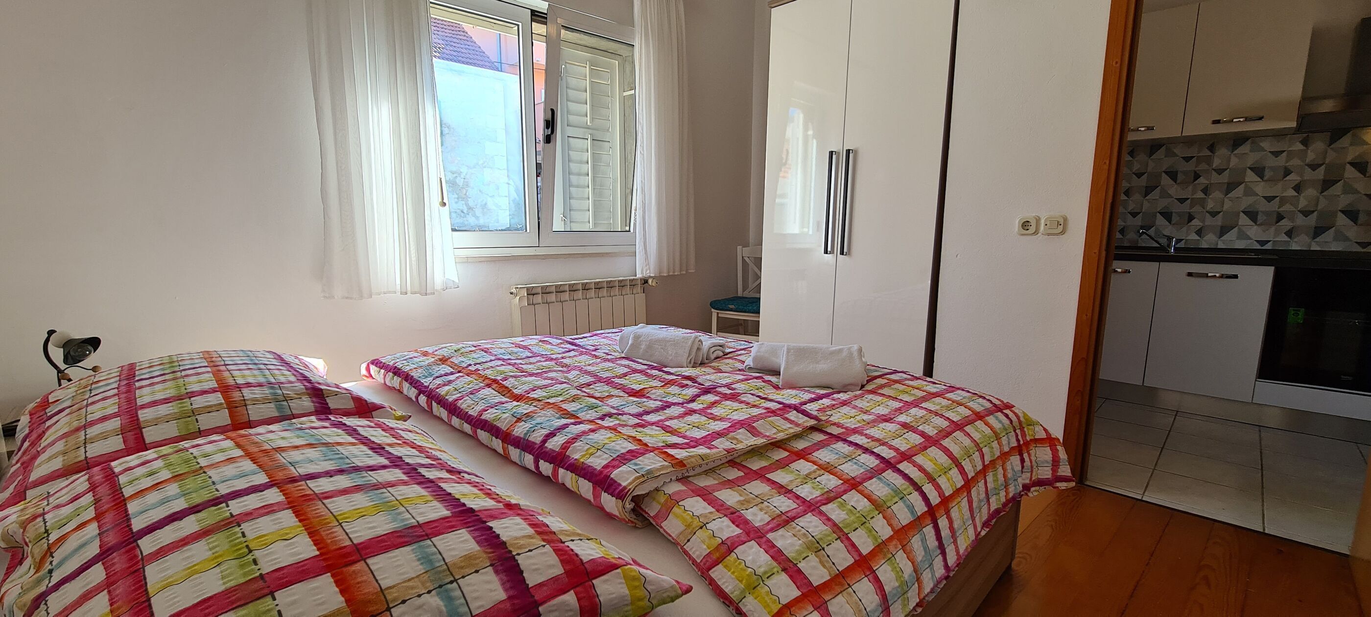 Apartemen (A1) | Setrika/meja setrika dan Wi-Fi gratis