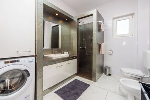 Apartment (A3) | Bathroom | Shower - Apartments Panor (Novi Vinodolski)