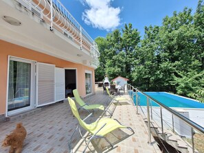 Alberca al aire libre 