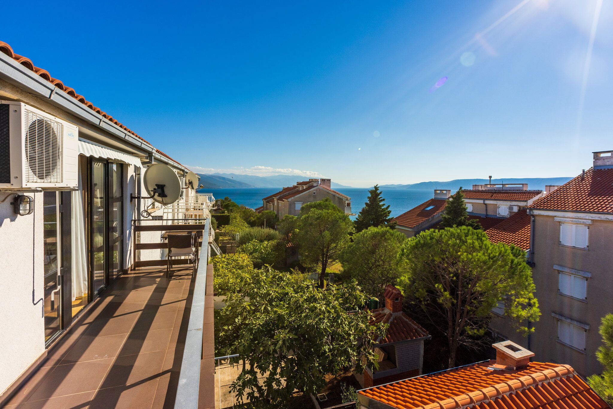 Ferienhaus | Balkon