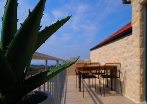Ferienhaus | Balkon