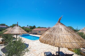 Outdoor pool - Mobile Home Banovi Dvori III (Tisno)