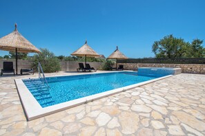 Outdoor pool - Mobile Home Banovi Dvori III (Tisno)