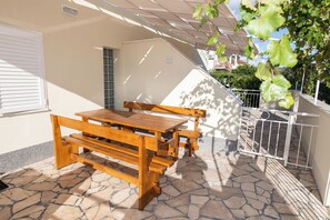 apartman (A1) | Terasz/udvar