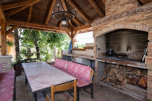 BBQ/picnic area - Apartments Villa Anna (Opatija)
