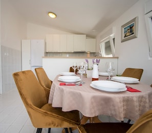 apartman (A1) | Étkezési lehetőség