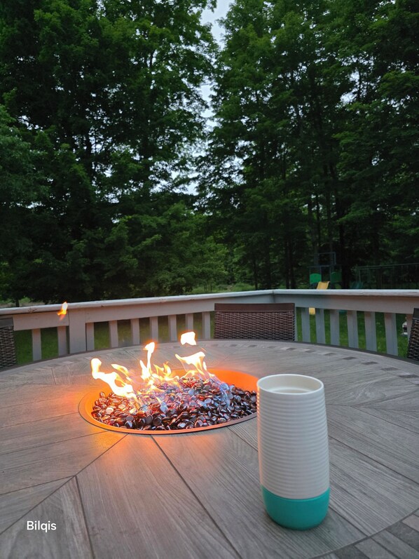 Property grounds - Spacious 6-bedroom 3-bath house in fabulous Beulah Michigan! 10 mi to Crystal MT (Beulah)