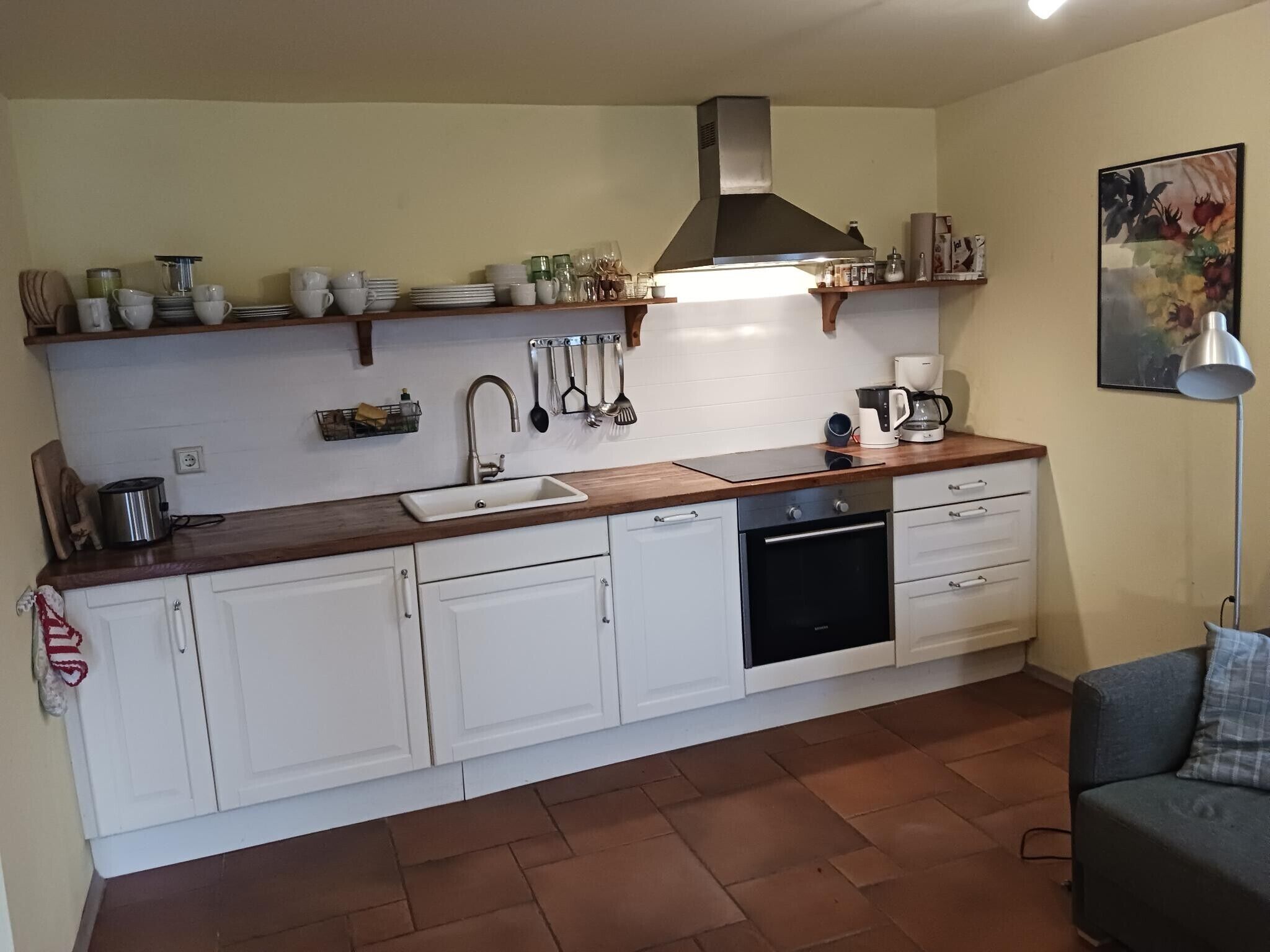 Kühlschrank, Ofen, Herdplatte, Geschirrspüler