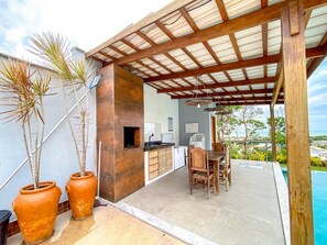 Outdoor dining - Recanto da Falésia  (Porto Seguro)