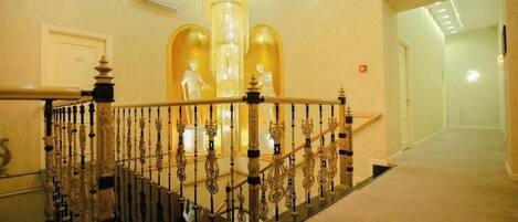 Handrails in stairways