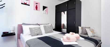 Appartement (A1) | Fer et planche Ă repasser, accĂšs au Wi-Fi (inclus)