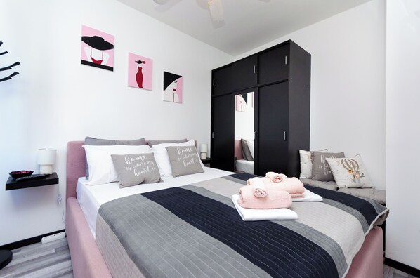 Huoneisto (A1) | Silitysrauta/-lauta, ilmainen Wi-Fi