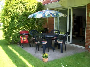 Outdoor dining - Seestern with Fenced Terrace (Gollendorf)